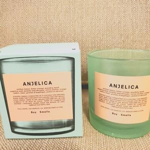 Empty Boy Smells Angelica jar 8.5 oz w/ original box